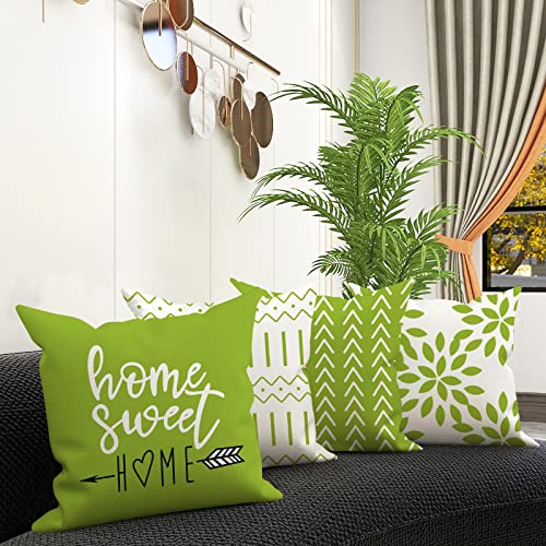Pillow Covers 20x20 Set of 4 (Sage Green / 20" x 20" (Pack of 4))