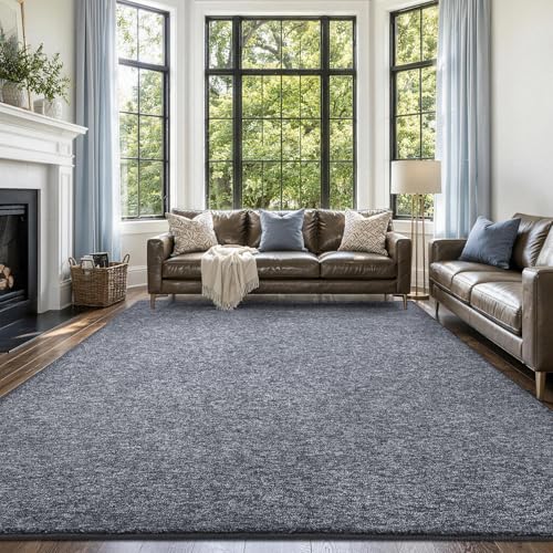 8x10 Large Grey Blue (09 Grey Blue/White / 8' x 10' (Rectangular))