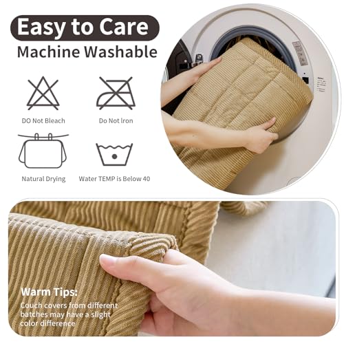 Couch Covers for Dogs (Light Brown / 1PC/27.6"x94.5")