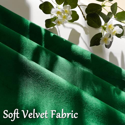 Green Pillow Covers 12x20 Decorative Pillows Pack of 2 (Forest Green / 20" x 12" (Pack of 2))