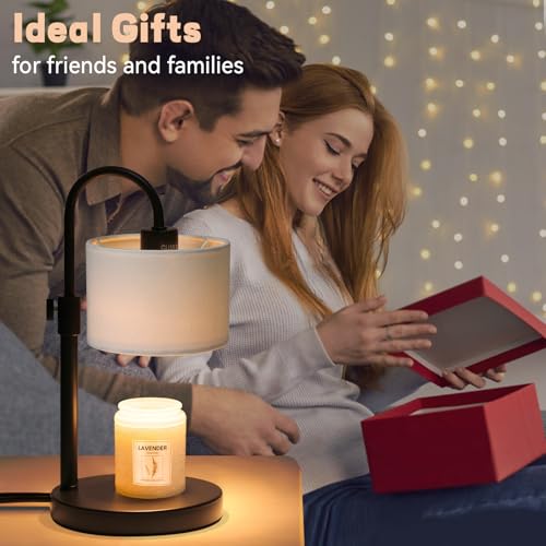 Candle Warmer Lamp with Timer (White)