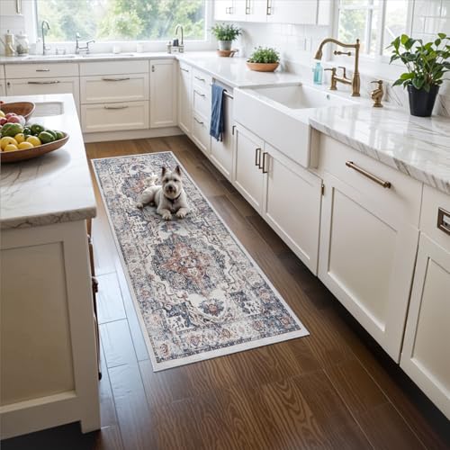 2x5 Washable Hallway Runner Rug (2' x 5' (Rectangular) / Brick)