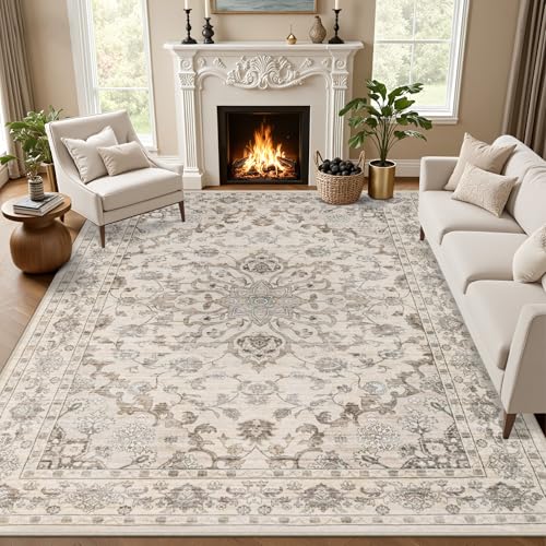 10x12 Area Rugs Living Room (Brown Beige / 10' x 12' (Rectangular))