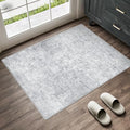2x3 Entryway Area Rug Vintage Gray Distressed (Distressed Grey / 2' x 3' (Rectangular))