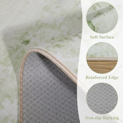 9x12 Area Rug (Green/Ivory / 9' x 12' (Rectangular))