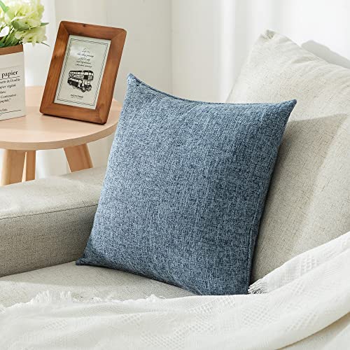 Throw Pillow Covers 20x20 (Blue-2pack / 20" x 20" (Pack of 2))