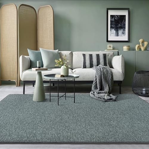 4x6 Area Rugs for Living Room Non Slip Bedroom Rug (4' x 6' (Rectangular) / Grey and White)