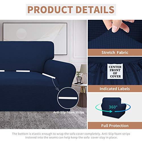 100% Waterproof Chair Couch Cover (Navy / Chair)