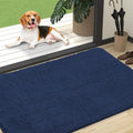 Dog Door Mat for Muddy Paws 47x32 (Dark Blue / 47" X 32")