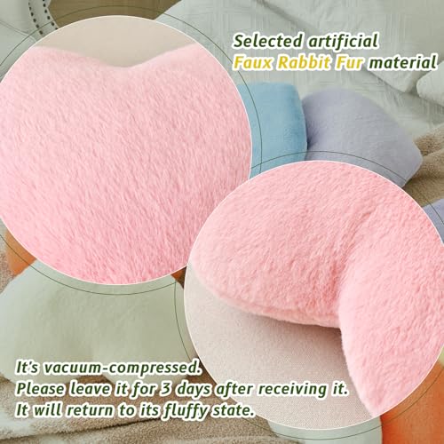 Pink Throw Pillows (Dusty Pink / Large - 20" x 15")