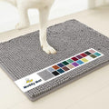 Super Water Absorbent Door Mat Indoor (Grey / 48" x 72")