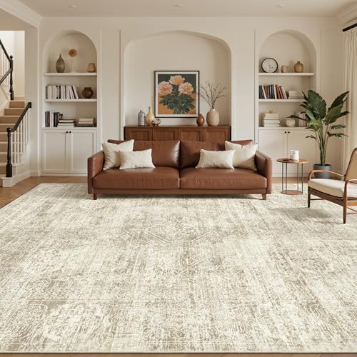 9x12 Area Rugs for Living Room (Beige / 9' x 12' (Rectangular))