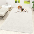 Dog Door Mat for Muddy Paws 70x46 (Ivory / 70" X 46")