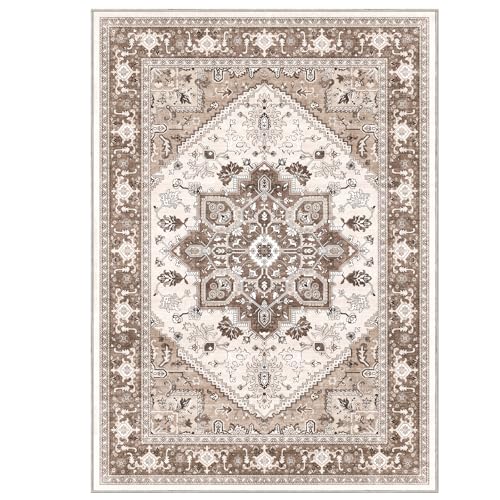 Soft Area Rugs 6x9 (6' x 9' (Rectangular) / Khaki)
