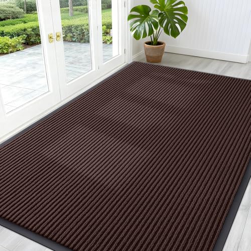 Front Door Mat 59x40 (Brown / 59" X 40")