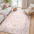 Washable Area Rug (Pink / 5' x 8' (Rectangular))
