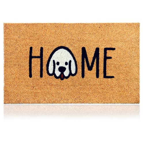 Coir Welcome Mat (Home Dog / 17x29)