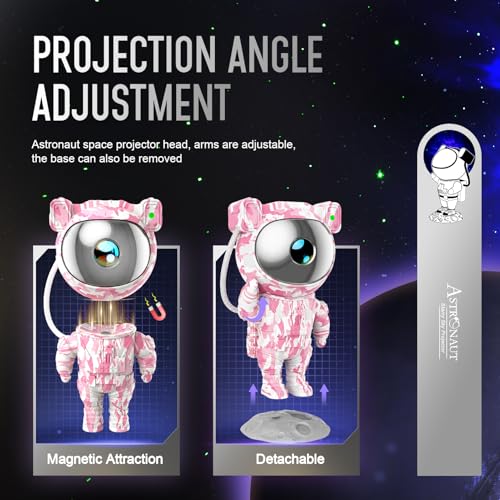Star Projector Galaxy Night Light (Cosmic Print)