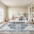 Amada 8x10 Area Rugs for Living Room (8' x 10' (Rectangular) / Blue)