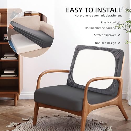14Pcs Outdoor Cushion Covers (Grey / 14PCS)