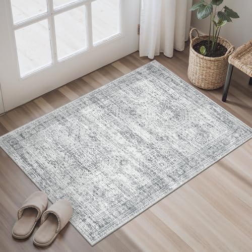 2x3 Washable Rugs for Kitchen (Grey / 2' x 3' (Rectangular))