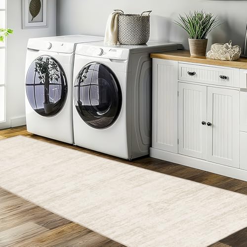 Washable Runners for Hallway 2x6 Runner Rug (Beige / 2' x 6' (Runner))
