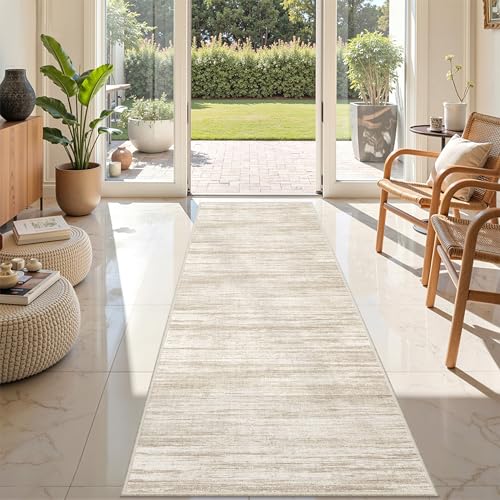 2x8 Runner Rug Non Slip (Brown/Beige / 2' x 8' (Runner))