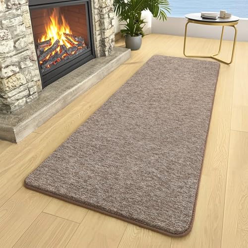 2x6 Runner Rug for Hallway (2' x 6' (Runner) / Matte Brown)
