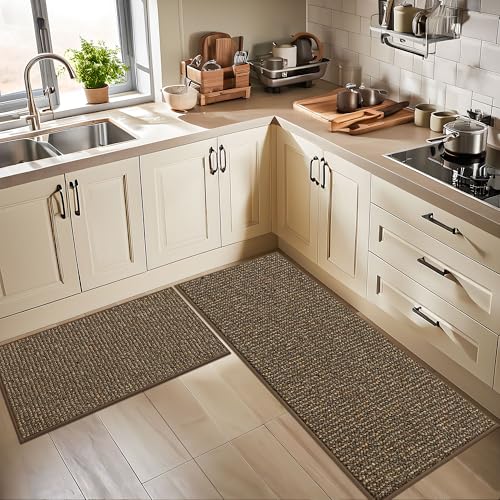Kitchen Rugs 32"x48" (Brown / 32" X 48" (Rectangular))