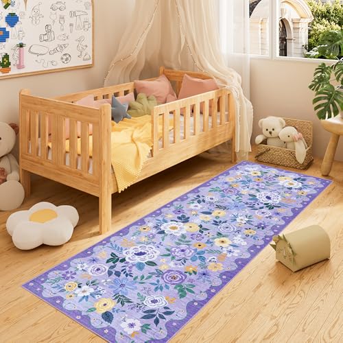 2x10 Runner Rug (Purple / 2' x 10' (Rectangular))