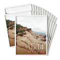 11x14 White Oak Wood Picture Frames Set of 25 (Set of 25 / White Oak / 11x14 in)