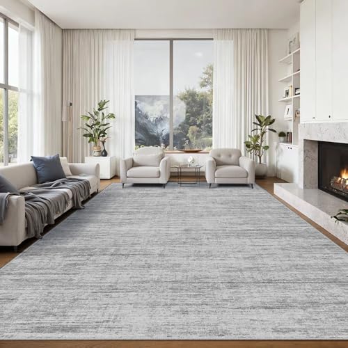 8x10 Area Rugs for Living Room (Grey / 8' x 10' (Rectangular))