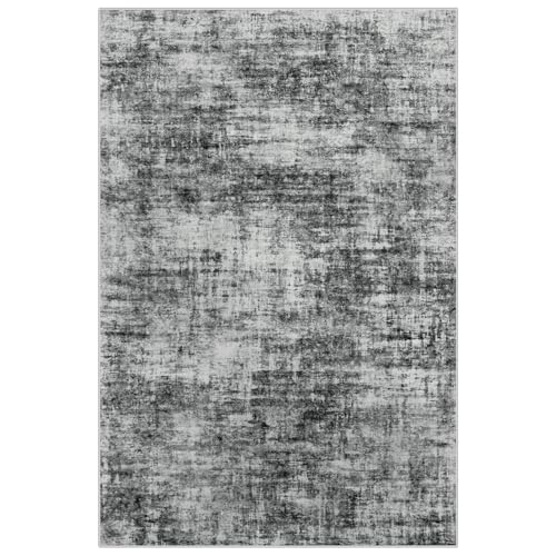 4x6 Area Rugs for Living Room (Black / 4' x 6' (Rectangular))