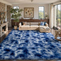 10x14 Ft Extra Large Shag Rugs for Living Room (Eg Royal Blue / 10' X 14' (Rectangular))