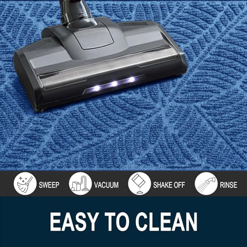 Waterproof Front Doormat (Light Blue / 29.5" X 17")