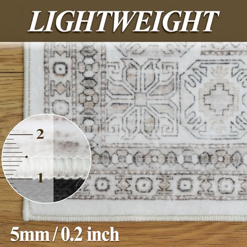 Area Rugs 8x10 for Living Room (Beige Neutral / 8' x 10' (Rectangular))