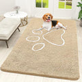Dog Door Mat for Muddy Paws 59x35 (Beige / 59" X 35")