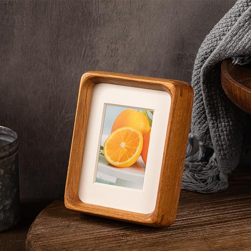 Mini Wood Picture Frame (Teak / 2X3)