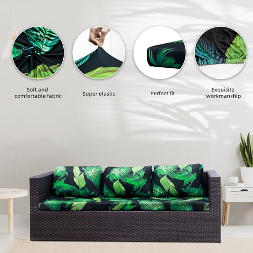 8 Pcs Outdoor Cushion Covers (Summer / 8PCS)