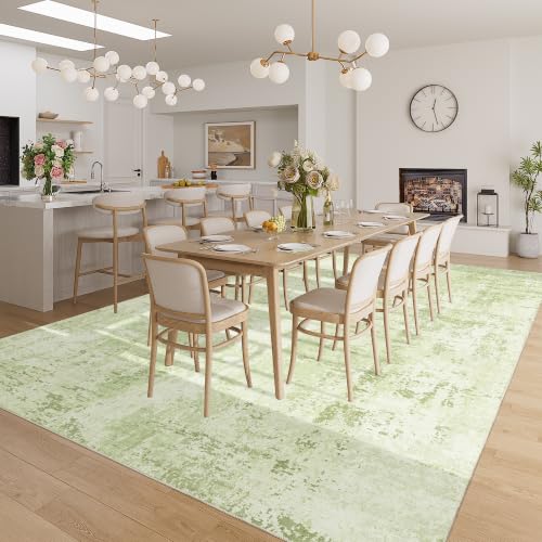 9x12 Area Rug (Green/Ivory / 9' x 12' (Rectangular))