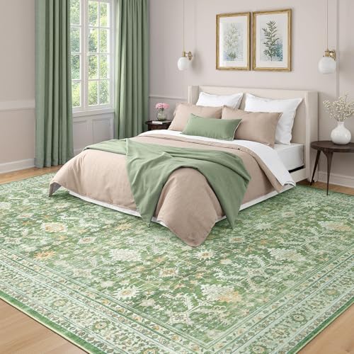 9x12 Area Rugs for Living Room (Light Green / 9' X 12' (Rectangular))