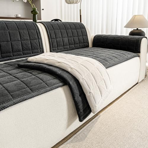 Couch Covers for Dogs (Dark Grey / 1PC/27.6"x94.5")
