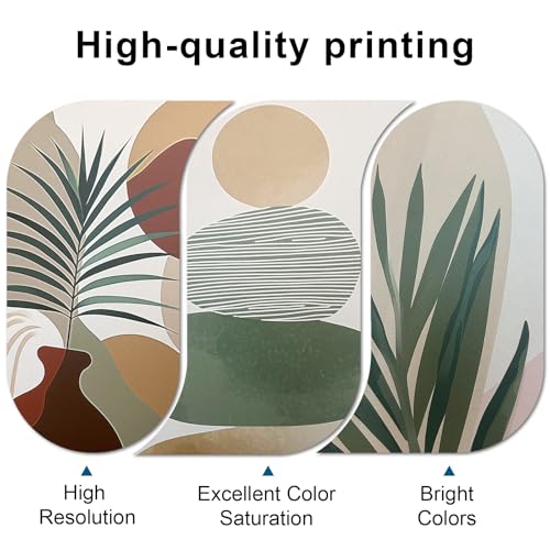 Sage Green Boho Wall Art (Boho Green-03 / 16X24IN)