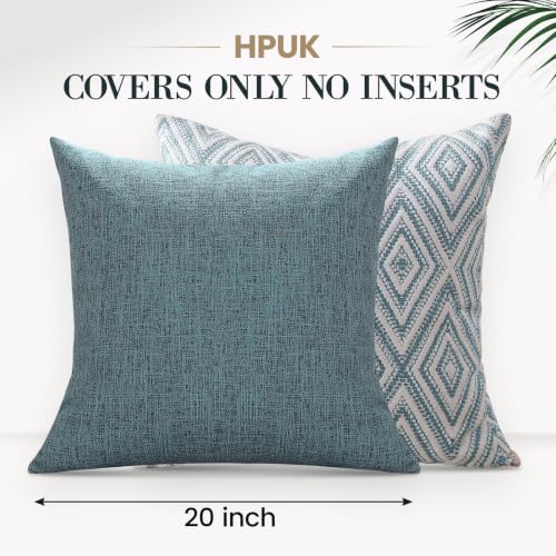 Throw Pillow Covers 20x20 (Blue / 20" x 20" (Pack of 4))