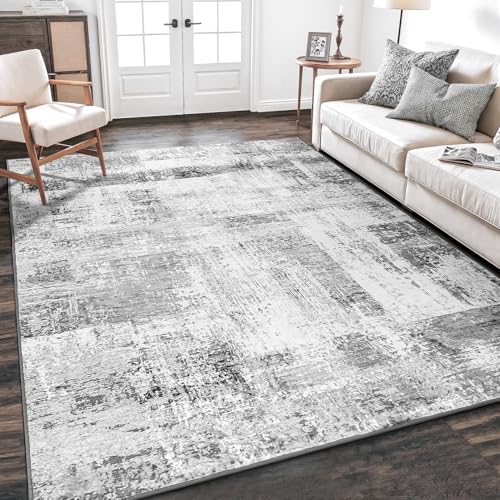 5x7 Area Rugs for Living Room (Grey / 5' x 7' (Rectangular))