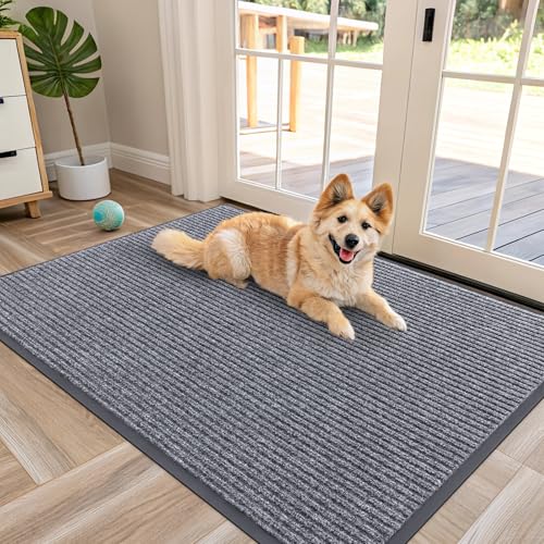 Front Door Mat 47x30 (Light Gray / 47" X 30")