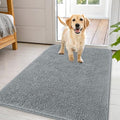 Dog Door Mat for Muddy Paws 44x32 (Grey / 44" X 32")
