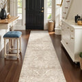 3x12 Washable Hallway Runners (Natural Beige / 3x12)