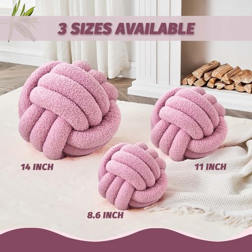 Knot Pillow Ball (Dusty Purple / Medium (Pack of 1))