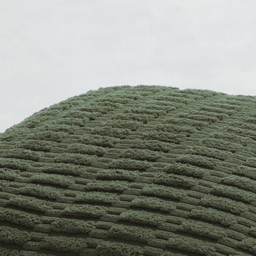 4 Packs Decorative Throw Pillow Covers for Living Room Couch Bed (24" x 14" (Pack of 4) / Olive Green)